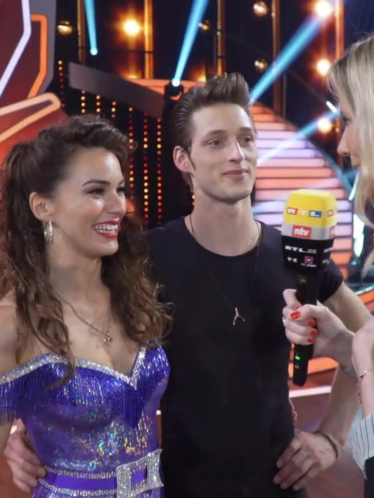 Punkte-Regen bei "Let's Dance" für Moritz Hans und Tanzpartnerin Renata.