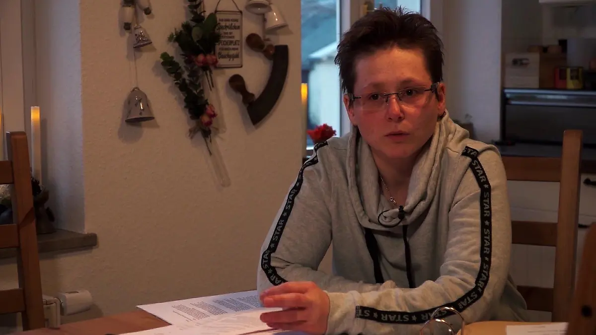 Sandra K. im Interview mit RTL