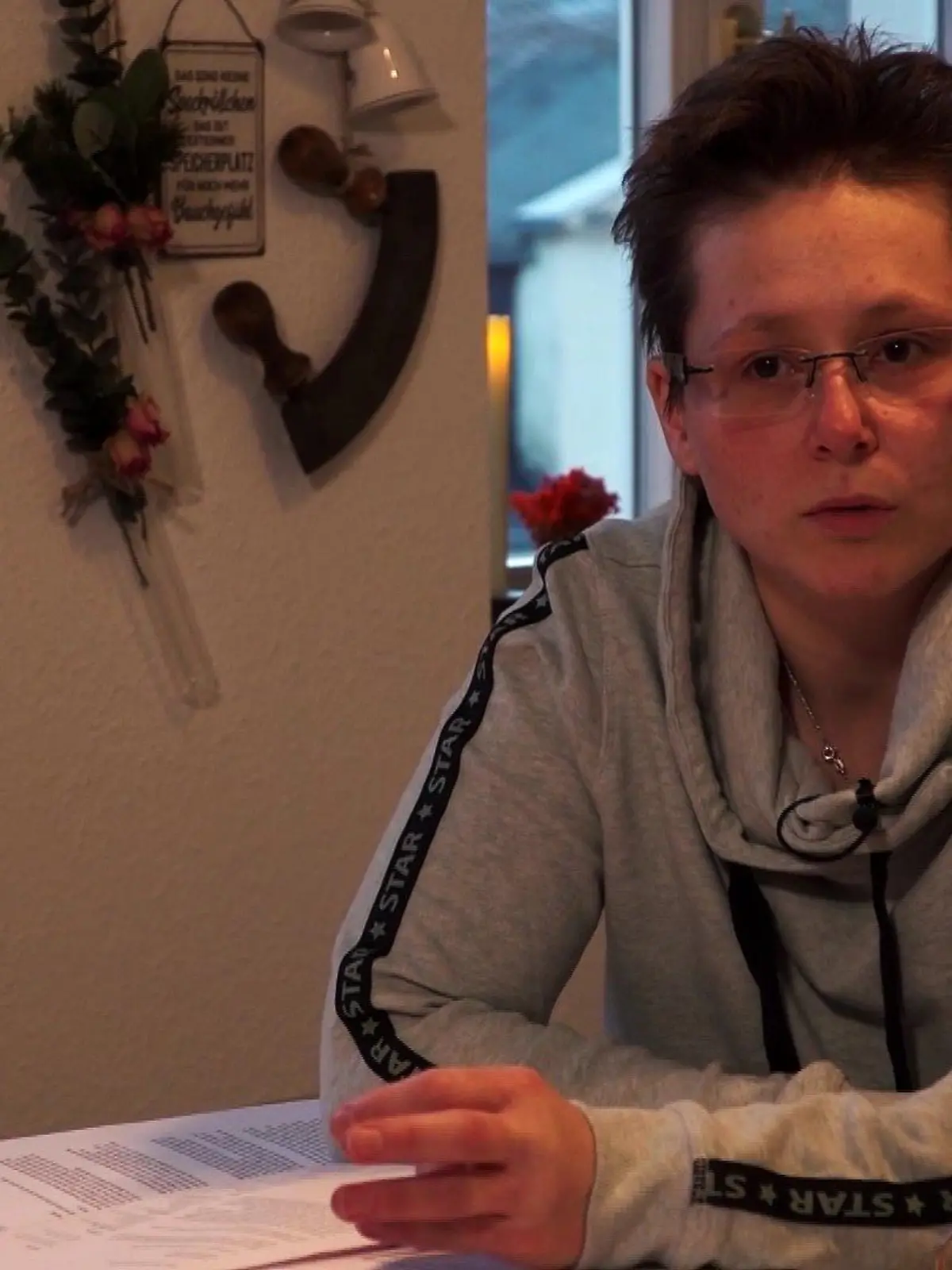 Sandra K. im Interview mit RTL