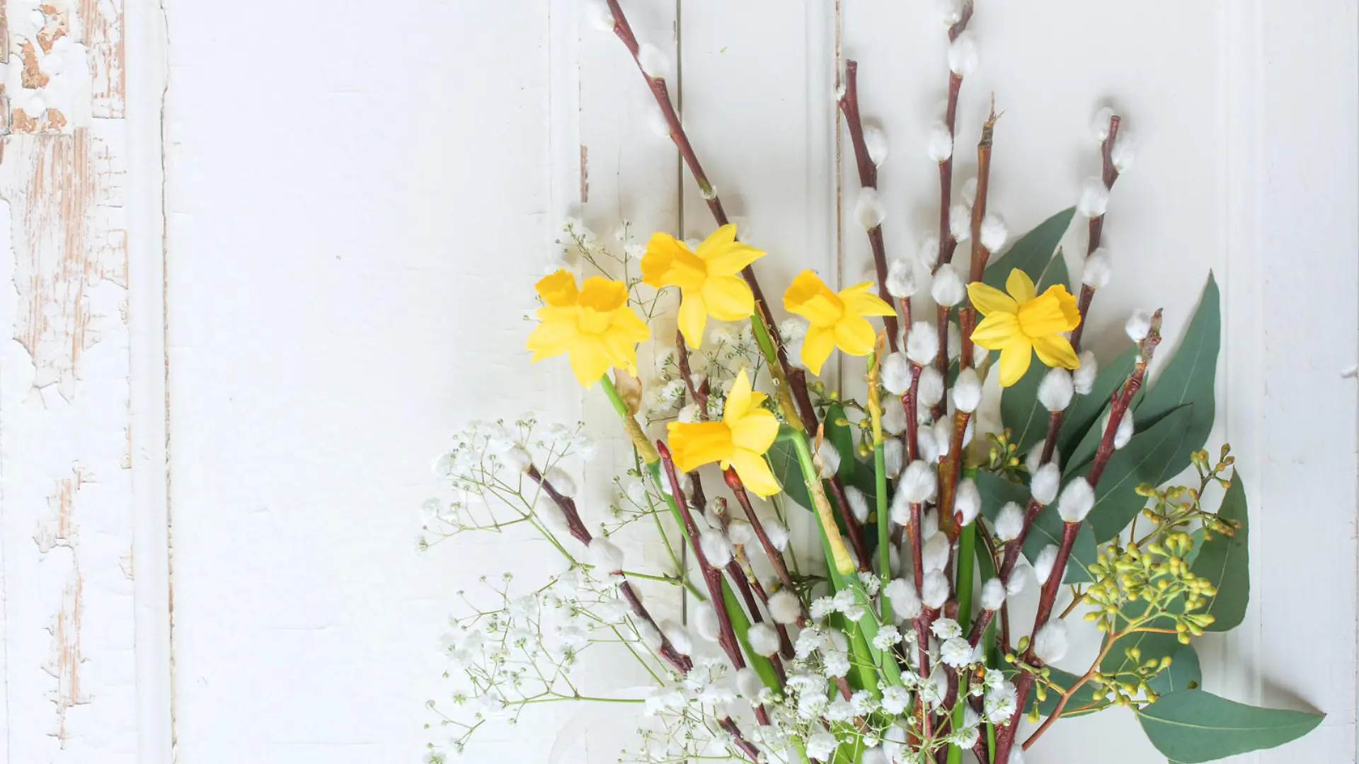 frühlingsstrauß,frühlingsdekoration *** spring bouquet,spring decoration m72-hvl