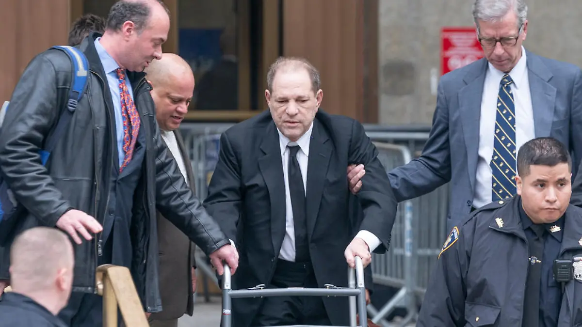 Harvey Weinstein soll im Gefängnis schwer gestürzt sein