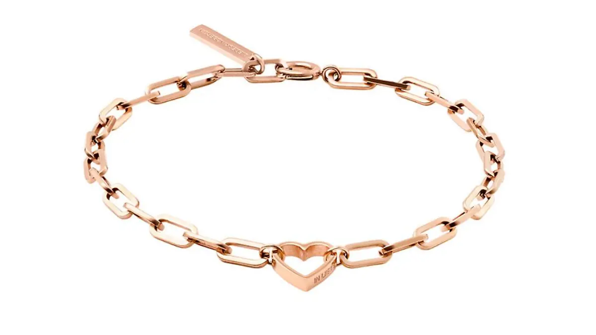 Mit diesem Armband machen Sie den Gliederketten-Trend alltagstauglich.