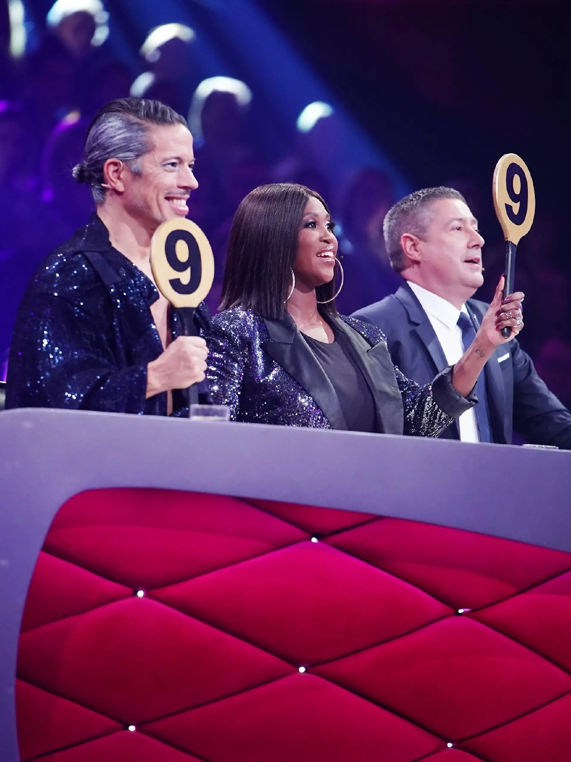 Die "Let's Dance"-Jury in Aktion.