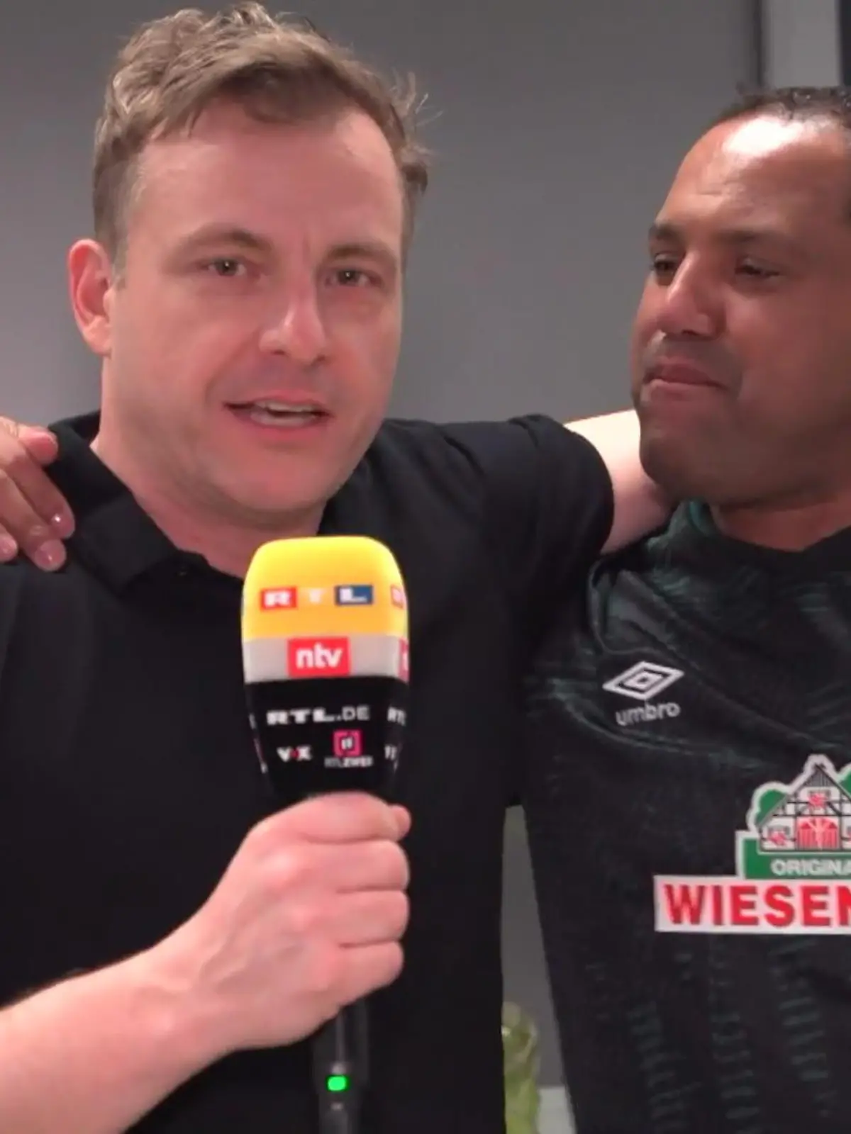 Bild zu: "Martin Klempnow und Ailton haben sich lieb"