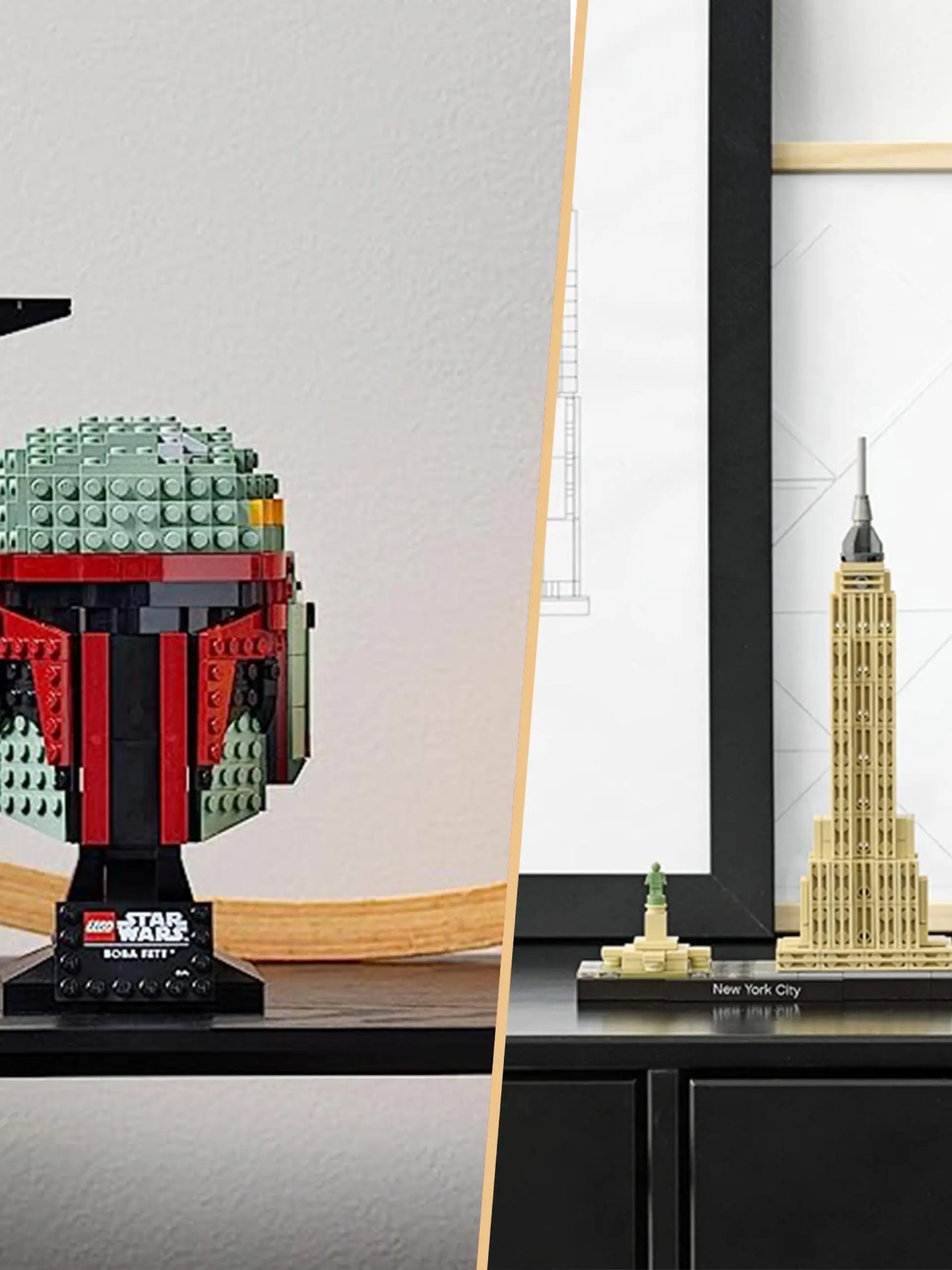 Lego StarWars Helme und Skyline