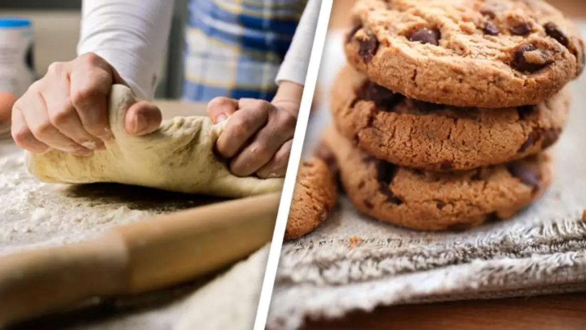 Cookies und Pizzateig