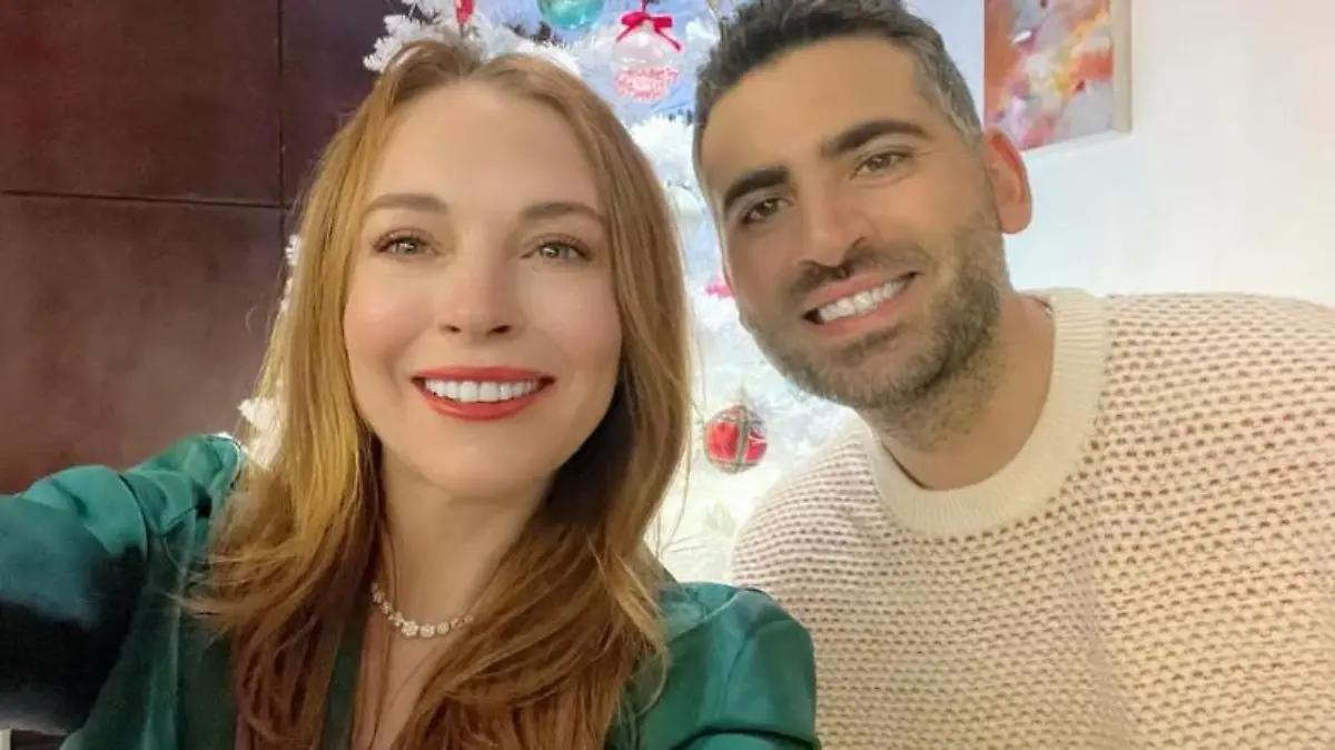 Lindsay Lohan mit ihrem Ehemann Bader Shammas