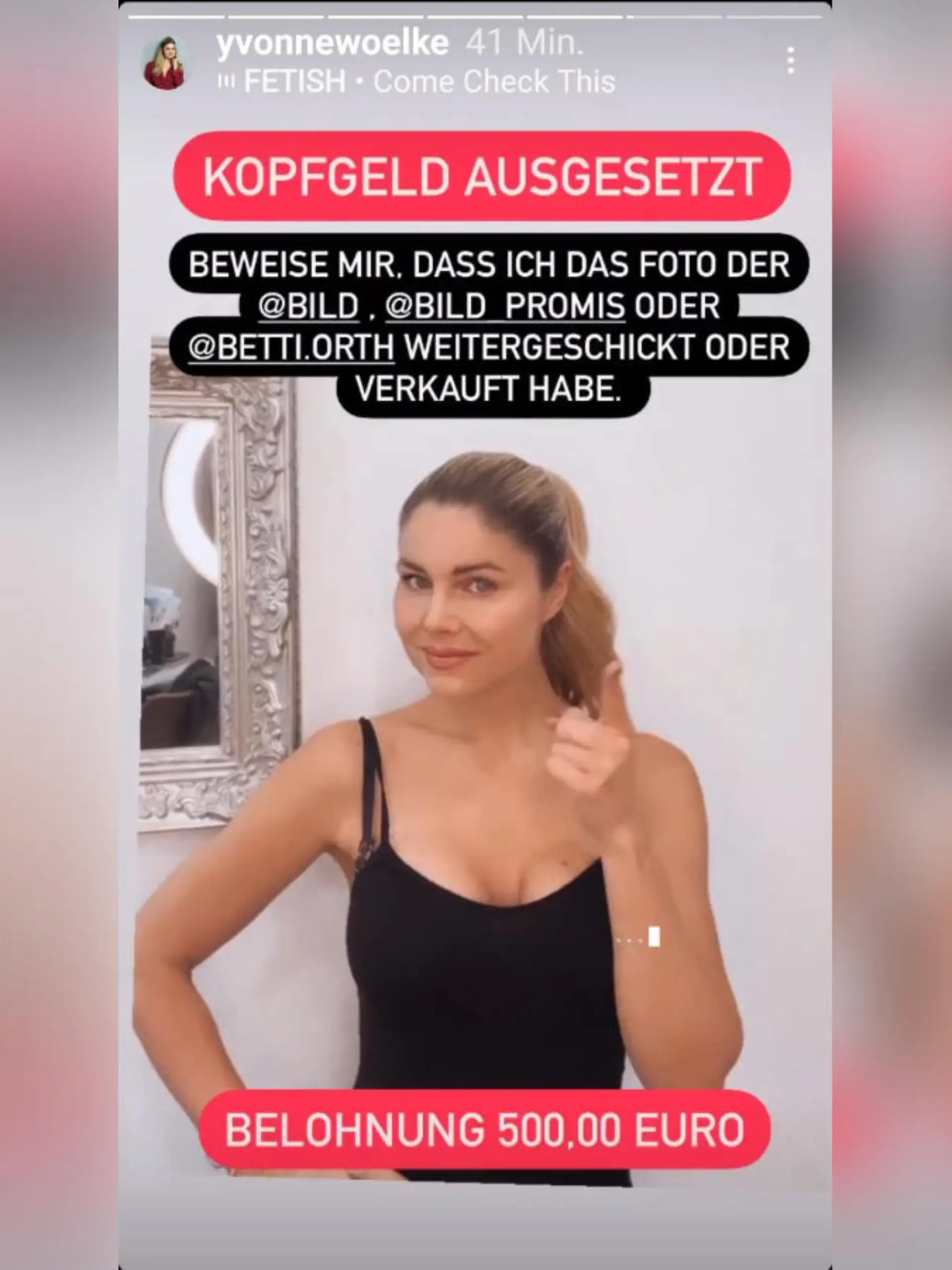 Braucht gerade jemand 500 Euro? Yvonne Woelke hat einen Job für euch