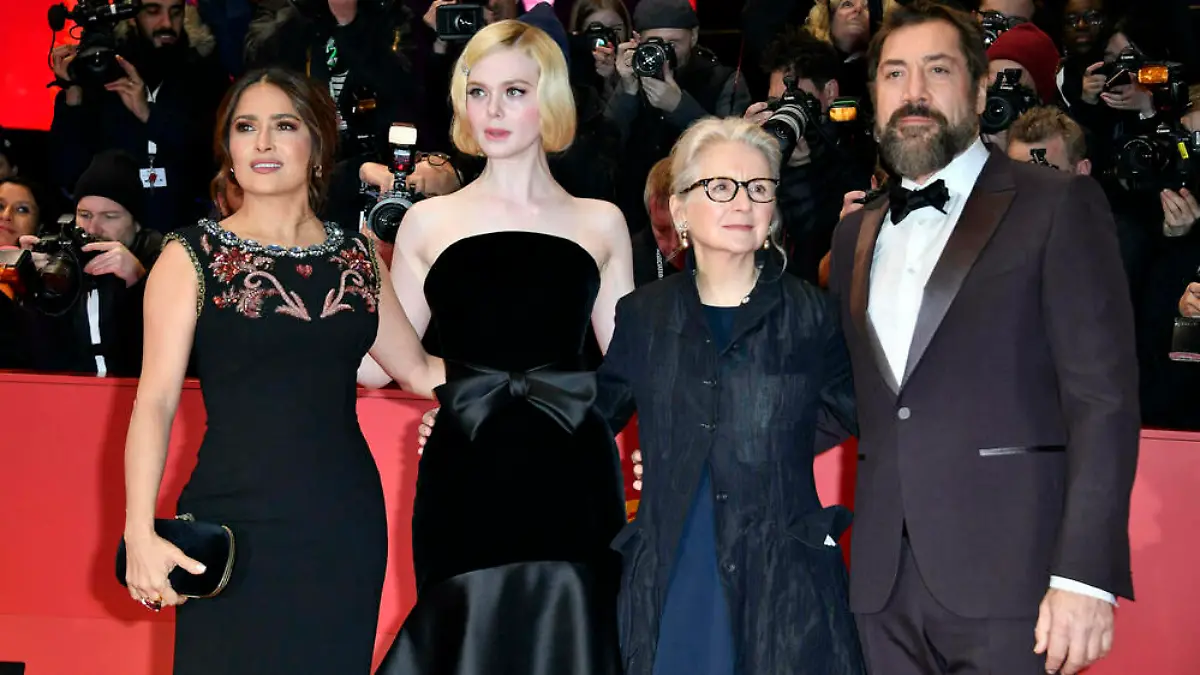 Hayek, Fanning und Bardem: Hollywood-Glamour auf der Berlinale