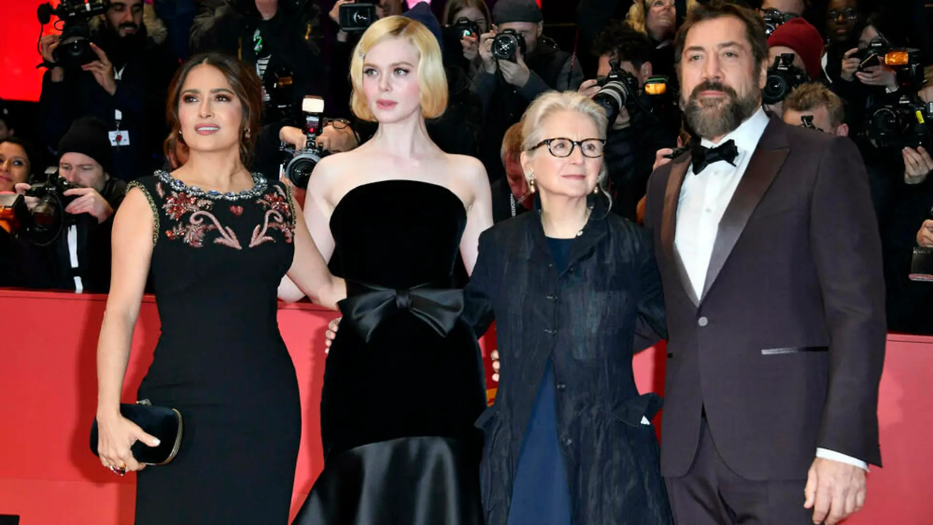Hayek, Fanning und Bardem: Hollywood-Glamour auf der Berlinale