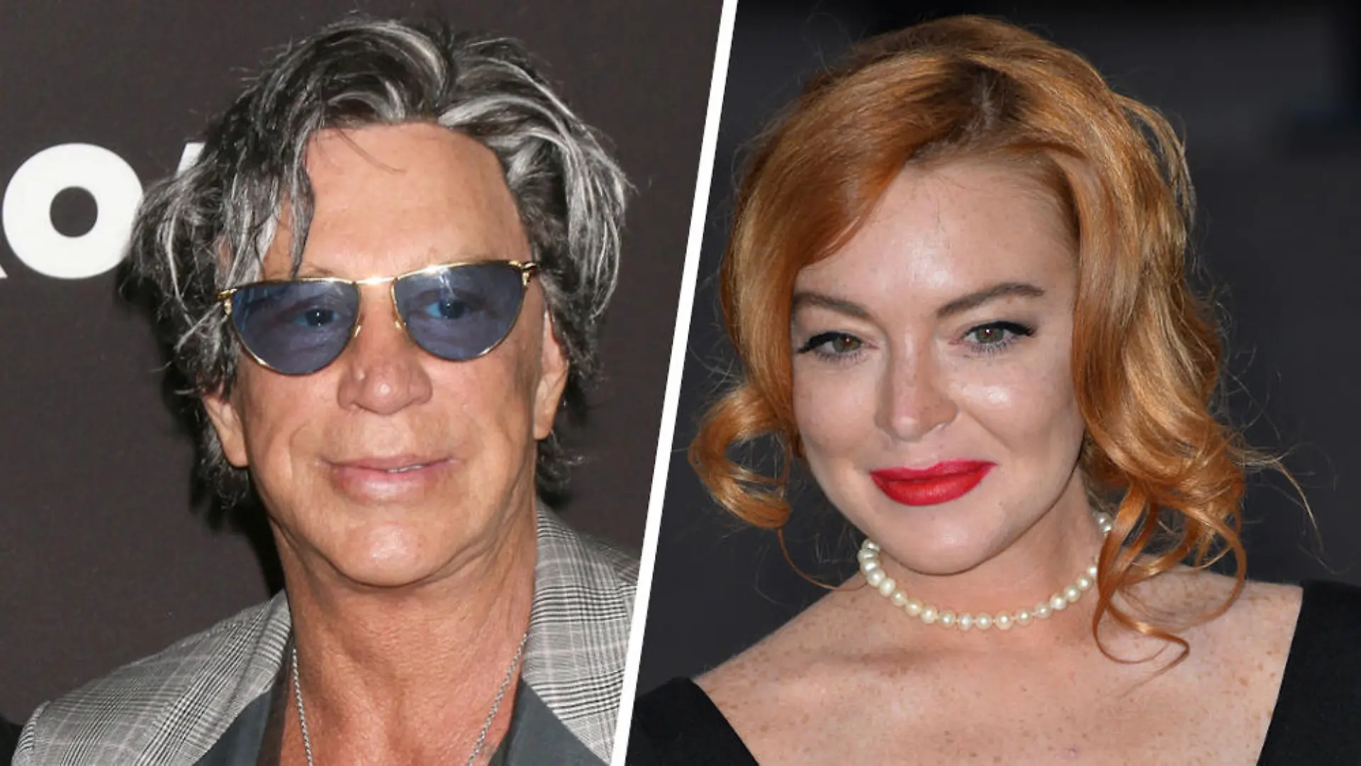 Mickey Rourke und Lindsay Lohan machen gemeinsame Filmsache