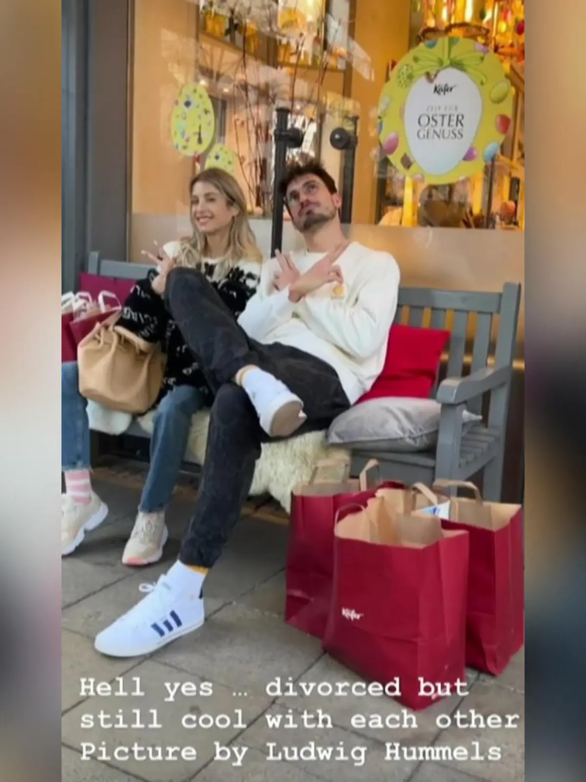 Cathy und Mats Hummels verstehen sich nach der Scheidung nach wie vor gut.