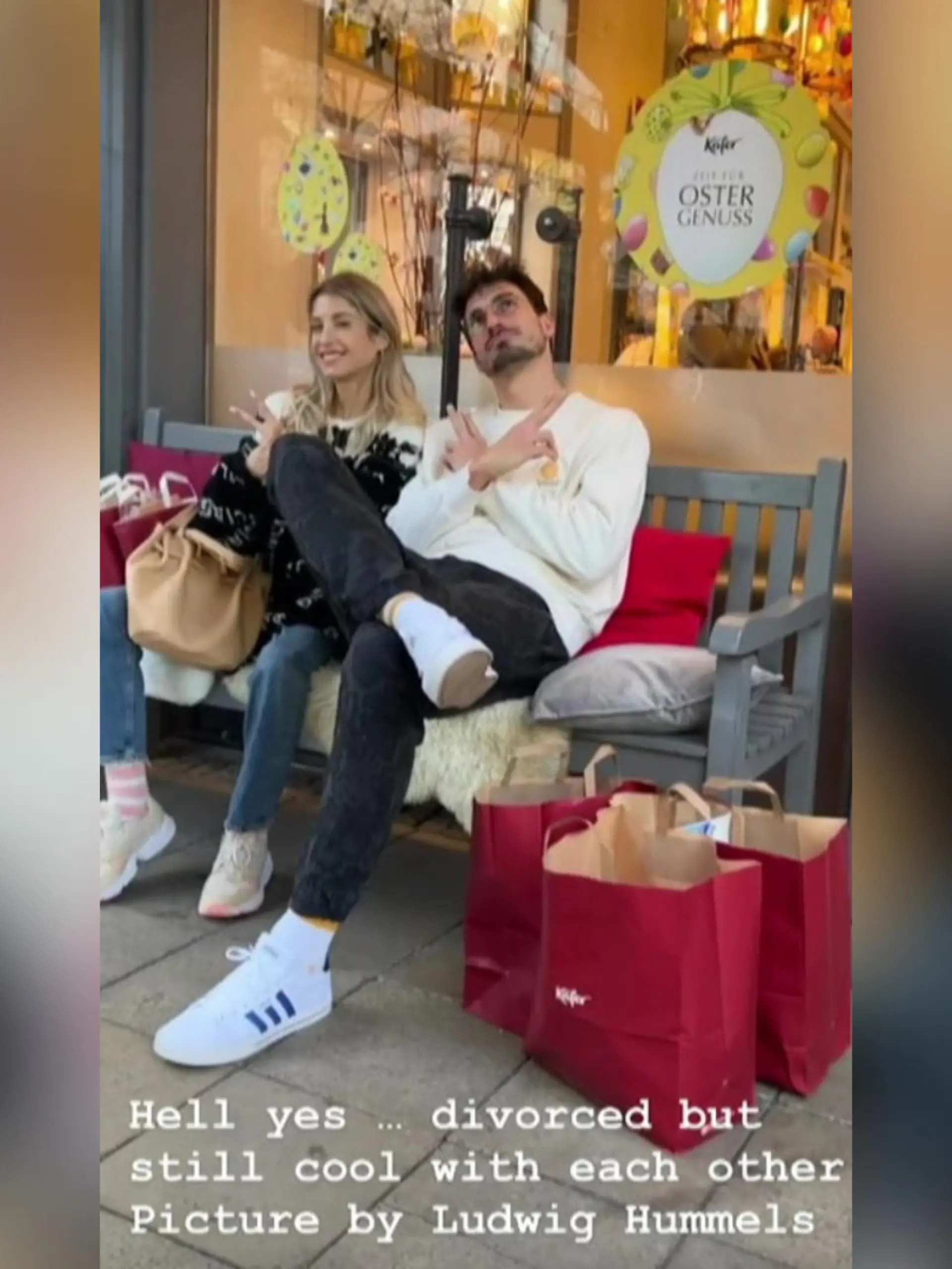 Cathy und Mats Hummels verstehen sich nach der Scheidung nach wie vor gut.