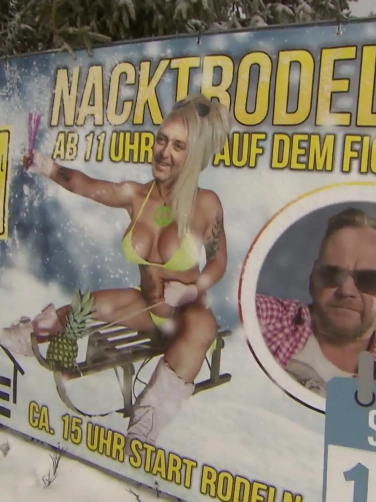 Bild zu: "Streit um Nacktrodeln im Erz-Gebirge"