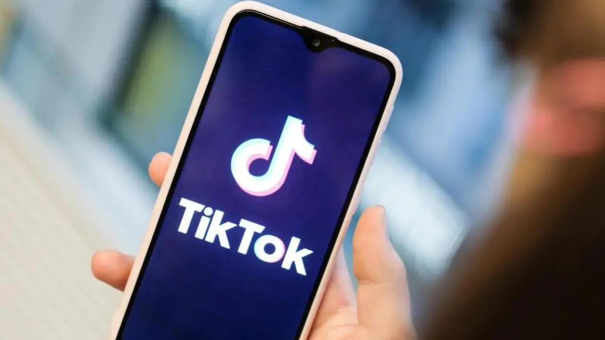 Tiktok auf dem Smartphone