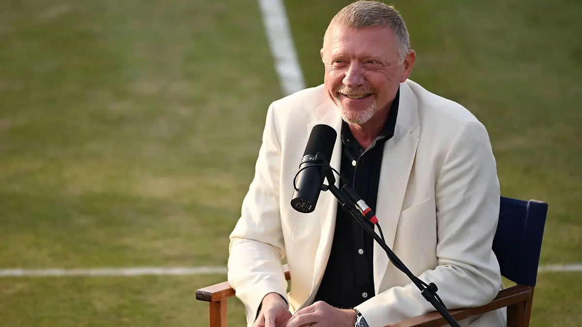Boris Becker ist großer Fan vom Rasentennis von Laura Siegemund