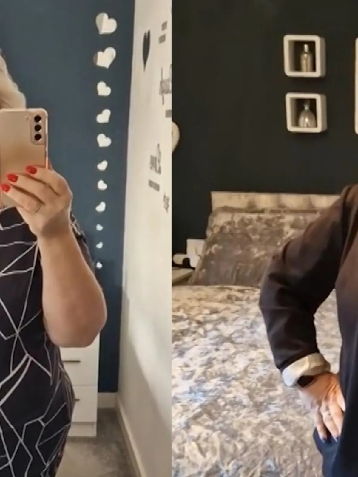 Mit den Worten „Ich bin 64 Jahre alt und mir ist inzwischen egal, was ihr davon haltet" postet die Britin Jean Connolly ein ganz besonderes Video - und zwar in Unterwäsche. Mit dem freizügigen Video will Jean Internet-Trollen die Stirn bieten.