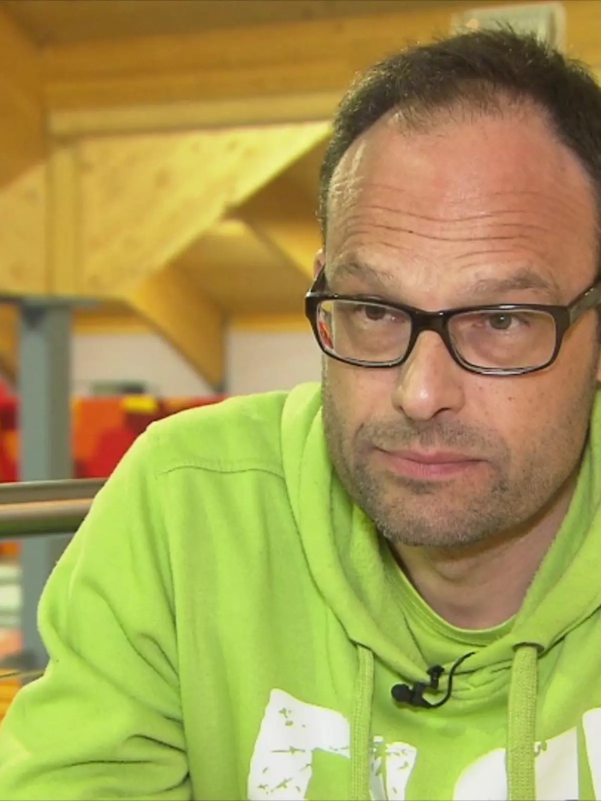 Marcel Meier, der Besitzer der Trampolinhalle in Belp