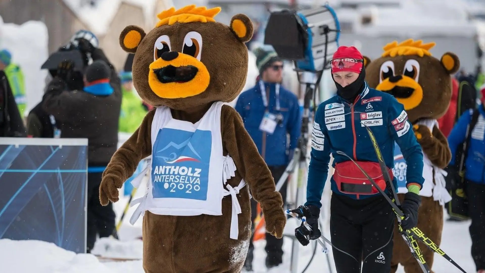 Bumsi Maskottchen Biathlon