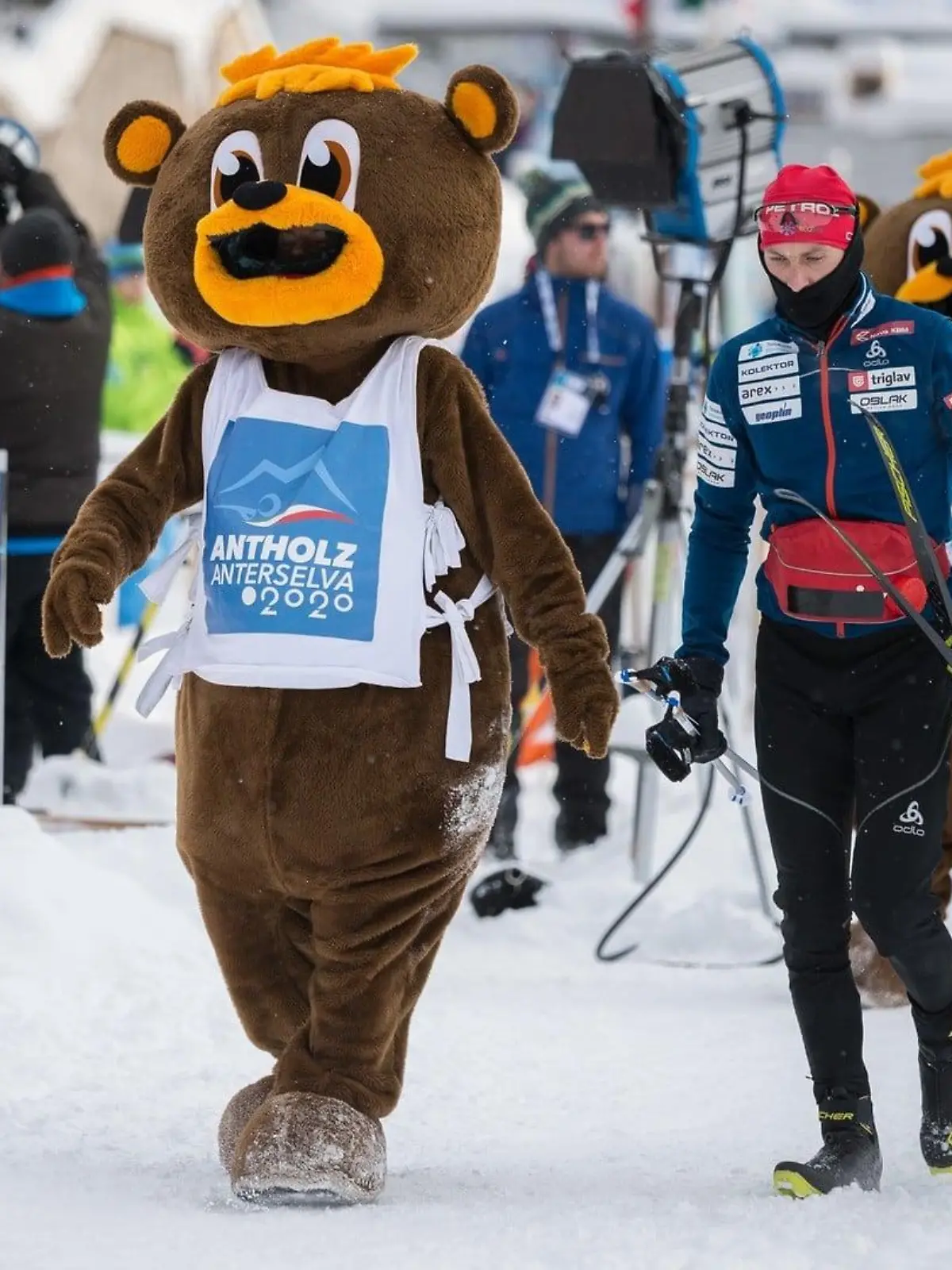 Bumsi Maskottchen Biathlon