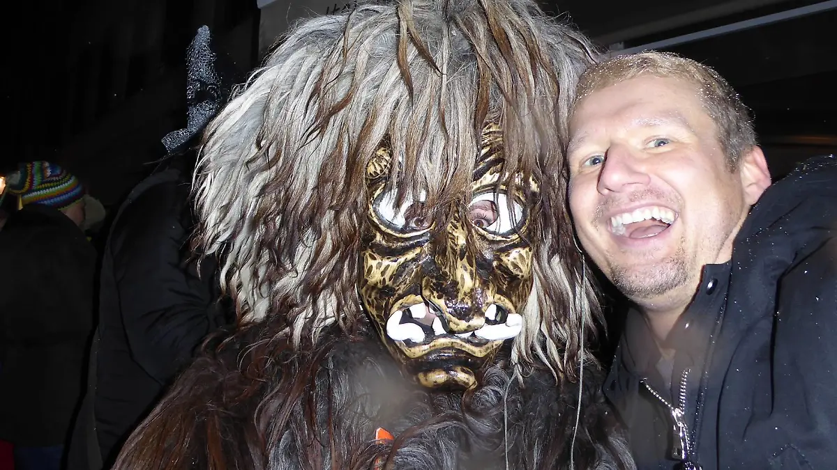 Malte Mienert beim Fasching in Konstanz