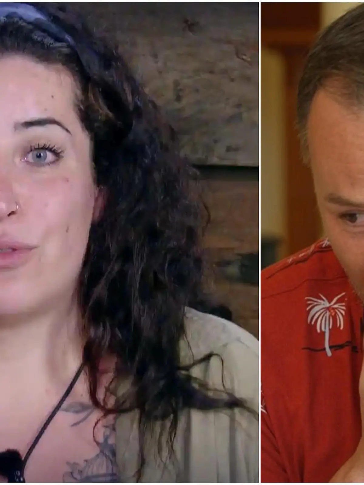 Wegen der lieben Worte von Dschungelcamperin Jolina Mennen kullern bei Ehemann Florian die Tränen