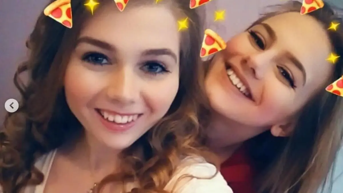Rebecca Reusch und ihre Schwester hatten neun Jahre Altersunterschied.