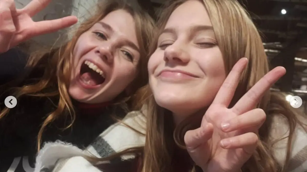 Vivien und ihre Schwester Rebecca
