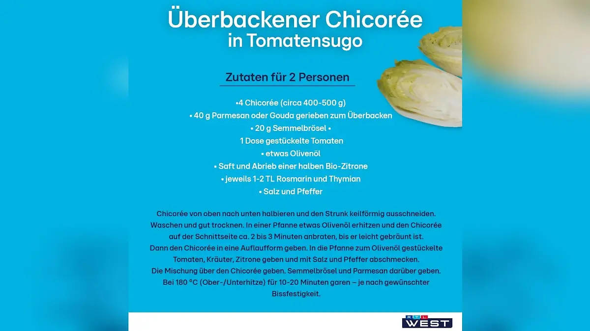 Das Rezept aus der Sendung
