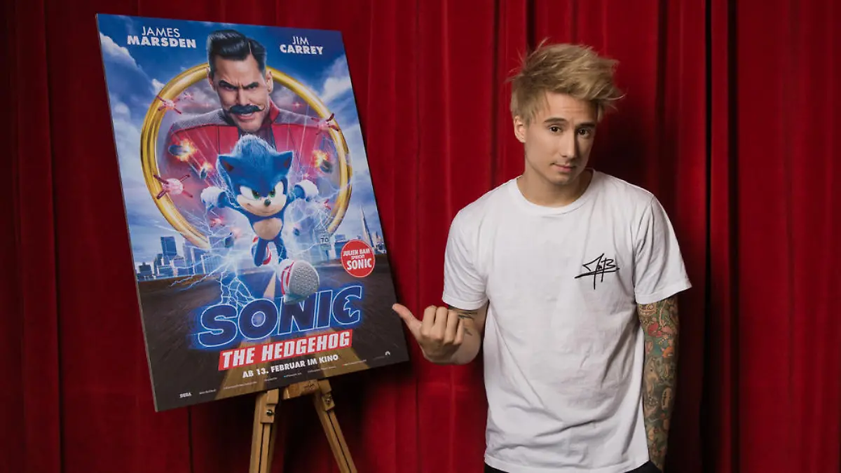 "Sonic the Hedgehog": So hart trifft Julien Bam die Kritik