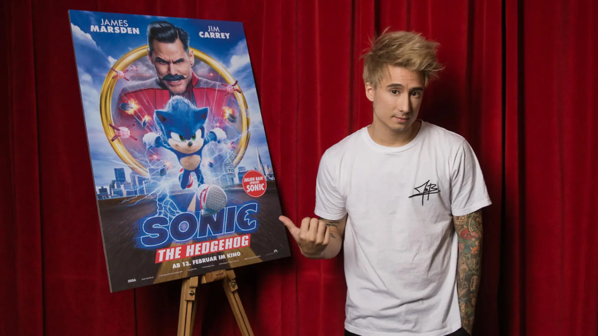 "Sonic the Hedgehog": So hart trifft Julien Bam die Kritik