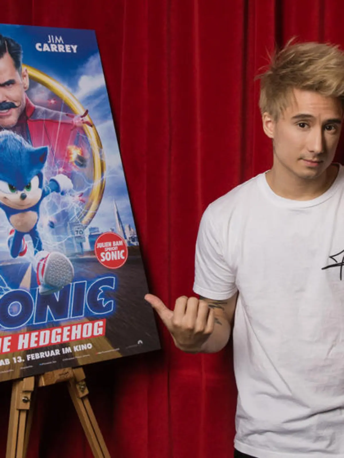 "Sonic the Hedgehog": So hart trifft Julien Bam die Kritik
