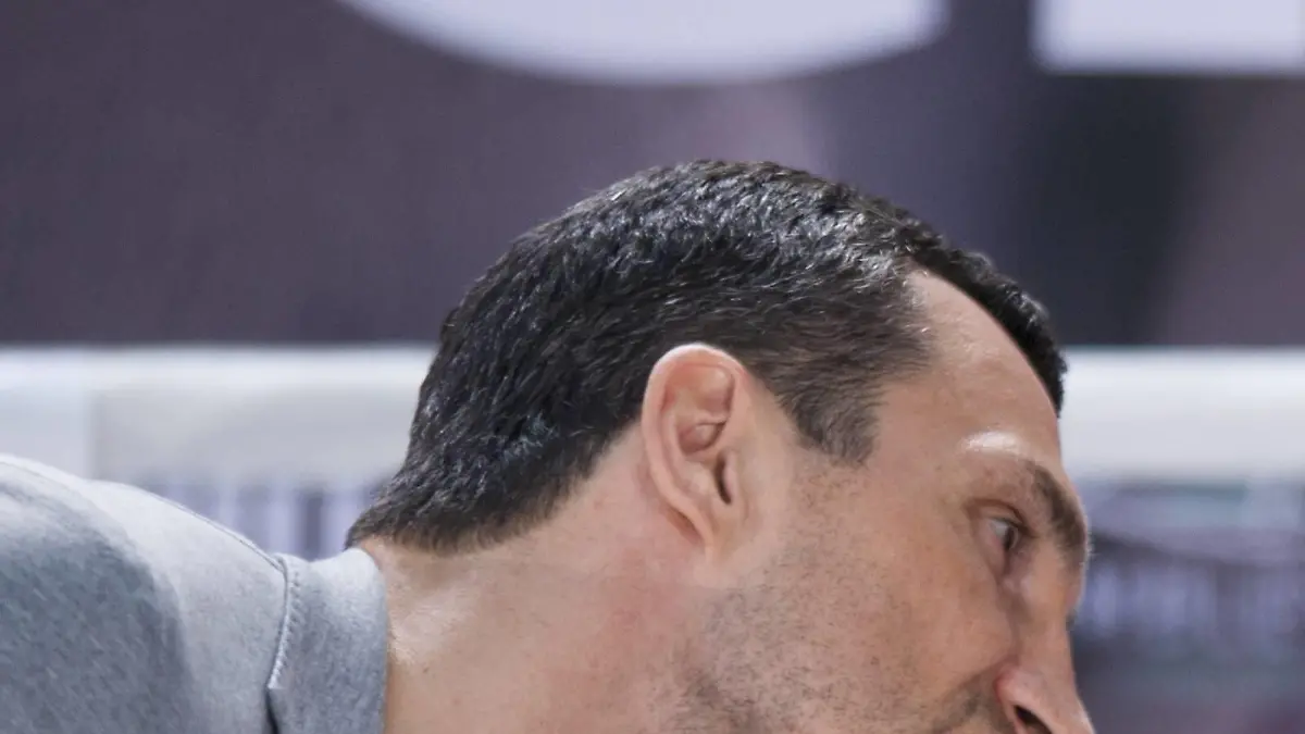 Wladimir Klitschko und sein Manager Bernd Bönte