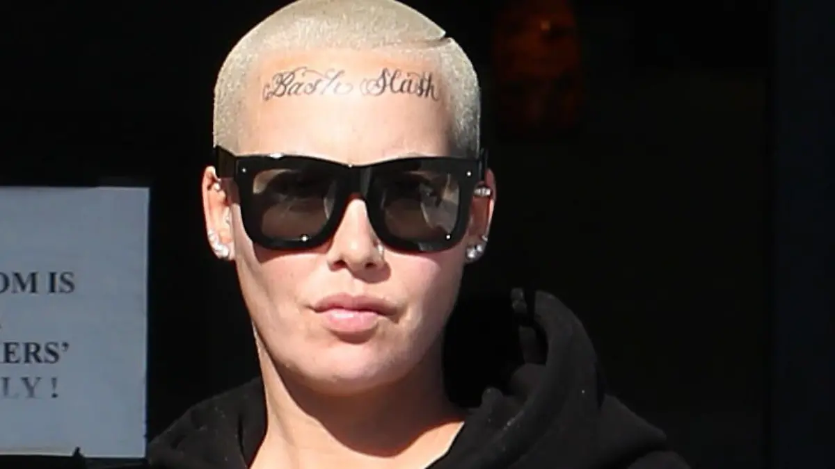 Amber Rose hat ein neues Tattoo - im Gesicht!
