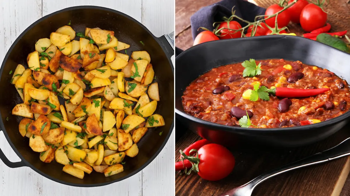 Bratkartoffel und Chili con Carne: Zwei Klassiker, die immer gehen!