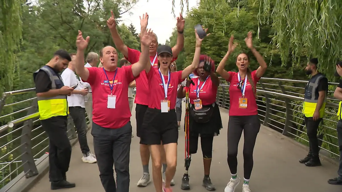 Gesunde Erde. Gesunde Kinder.: Walken für den guten Zweck walk4help in Braunschweig