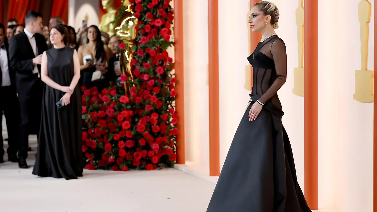 HOLLYWOOD, CALIFORNIA - MARCH 12: Lady Gaga attends the 95th Annual Academy Awards on March 12, 2023 in Hollywood, California. (Photo by Mike Coppola/Getty Images)