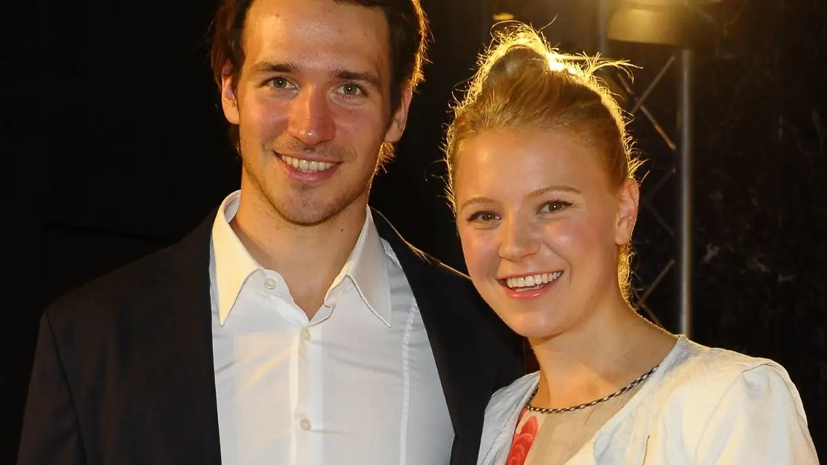 Felix Neureuther mit Freundin Miriam Gössner / Felix Friends for Kids / Friends Gala / Sofitel Munich Bayerpost / München / 06. Oktober 2014 /  