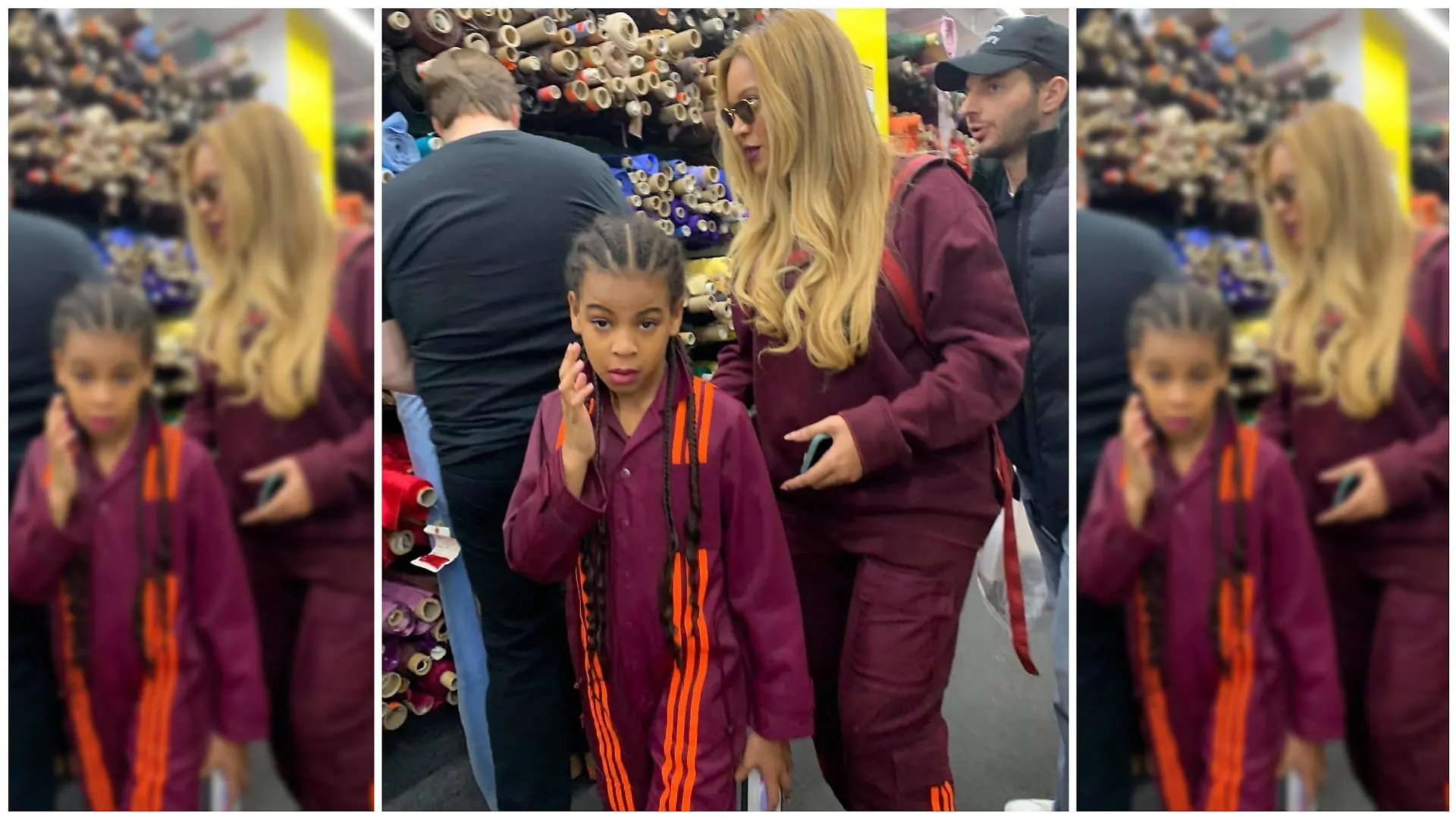 Beyoncé und Blue Ivy im selben Outfit in New York