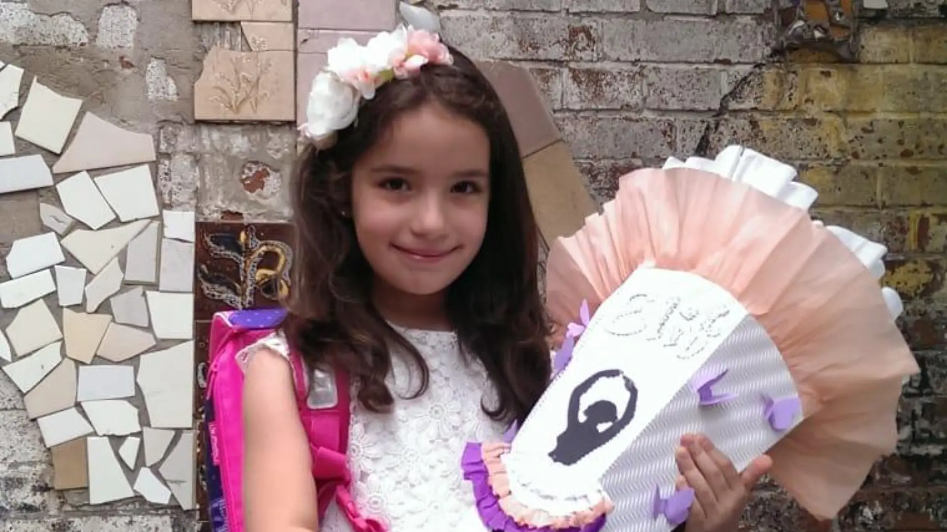 Elif-Fatma bei ihrer Einschulung