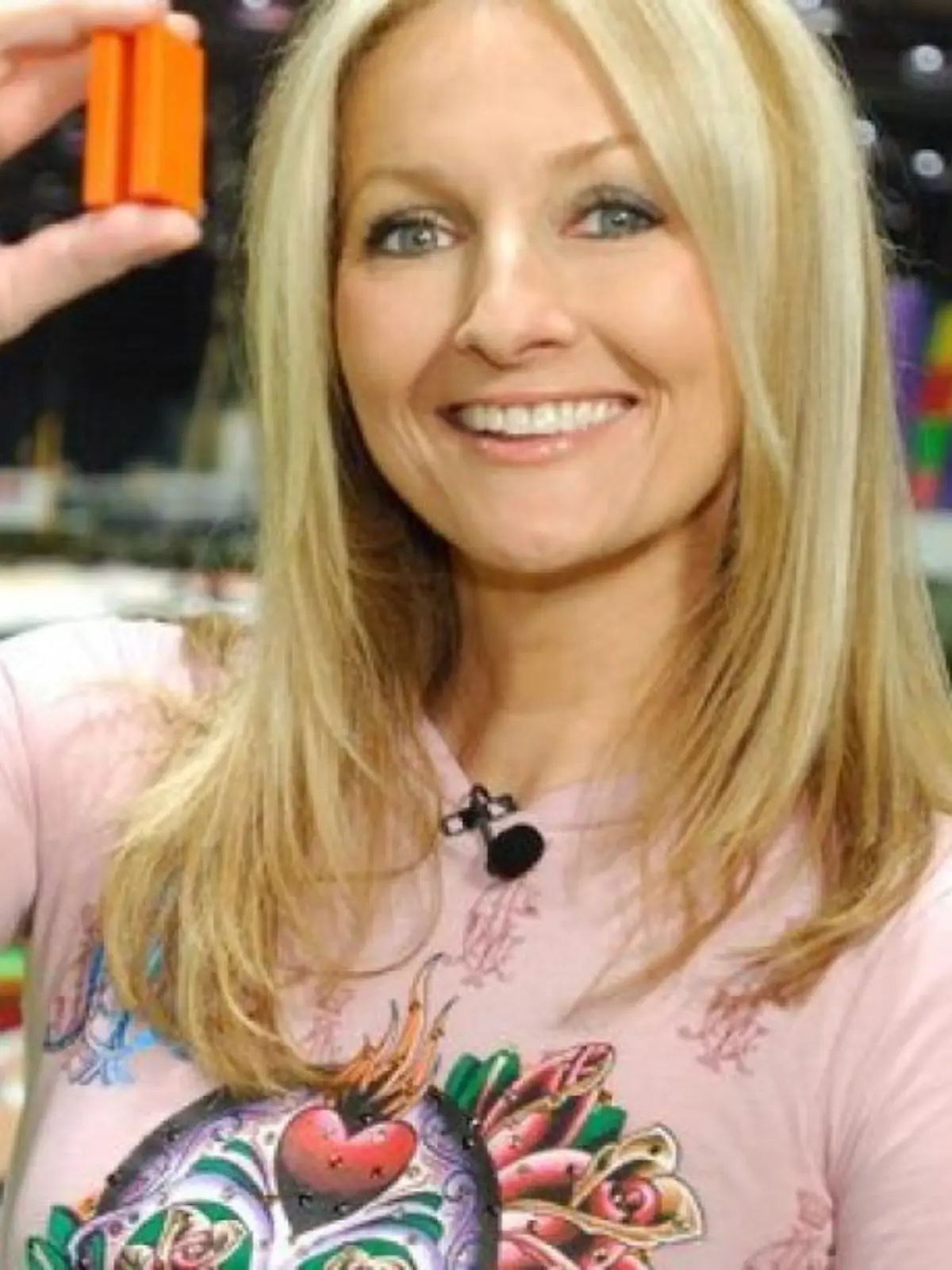 Frauke Ludowig und die Dominosteine
