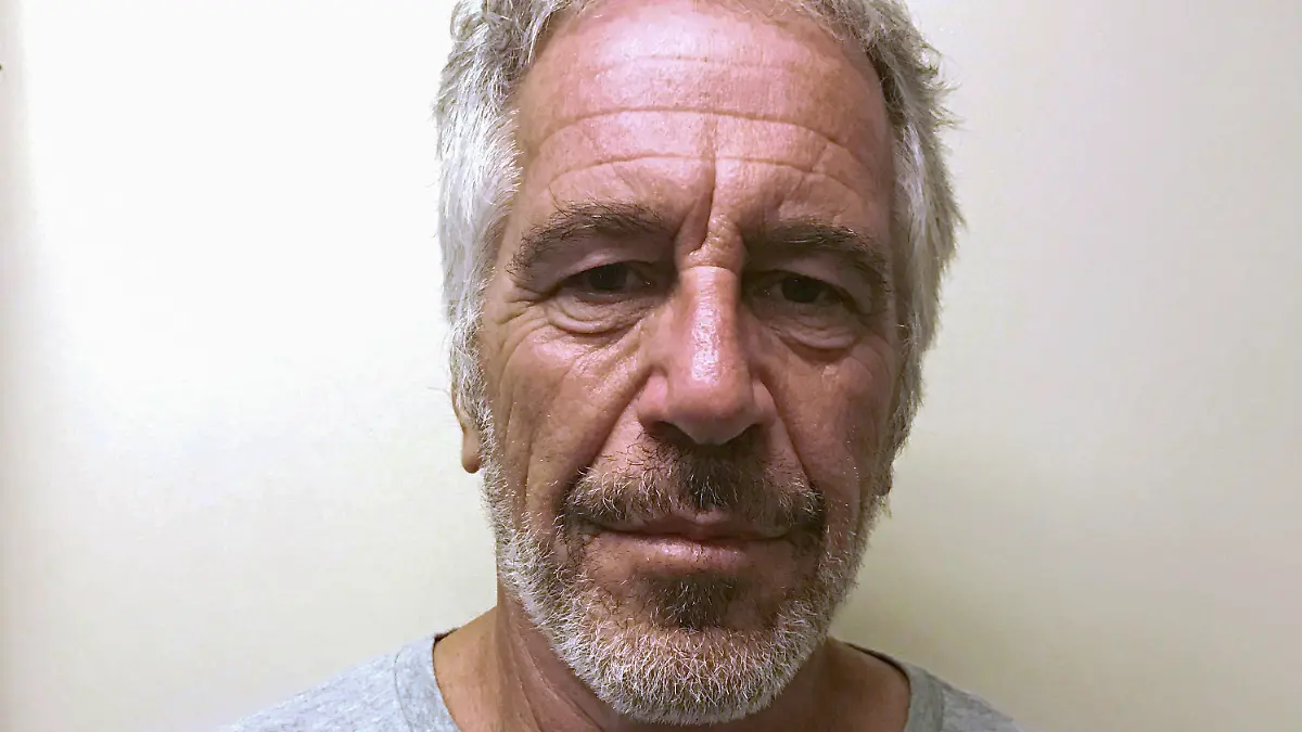 FILE PHOTO: U.S. financier Jeffrey Epstein appears in a photograph taken for the New York State Division of Criminal Justice Services' sex offender registry March 28, 2017 and obtained by Reuters July 10, 2019. New York State Division of Criminal Justice Services/Handout/File Photo via REUTERS. THIS IMAGE HAS BEEN SUPPLIED BY A THIRD PARTY. THIS IMAGE WAS PROCESSED BY REUTERS TO ENHANCE QUALITY, AN UNPROCESSED VERSION HAS BEEN PROVIDED SEPARATELY.