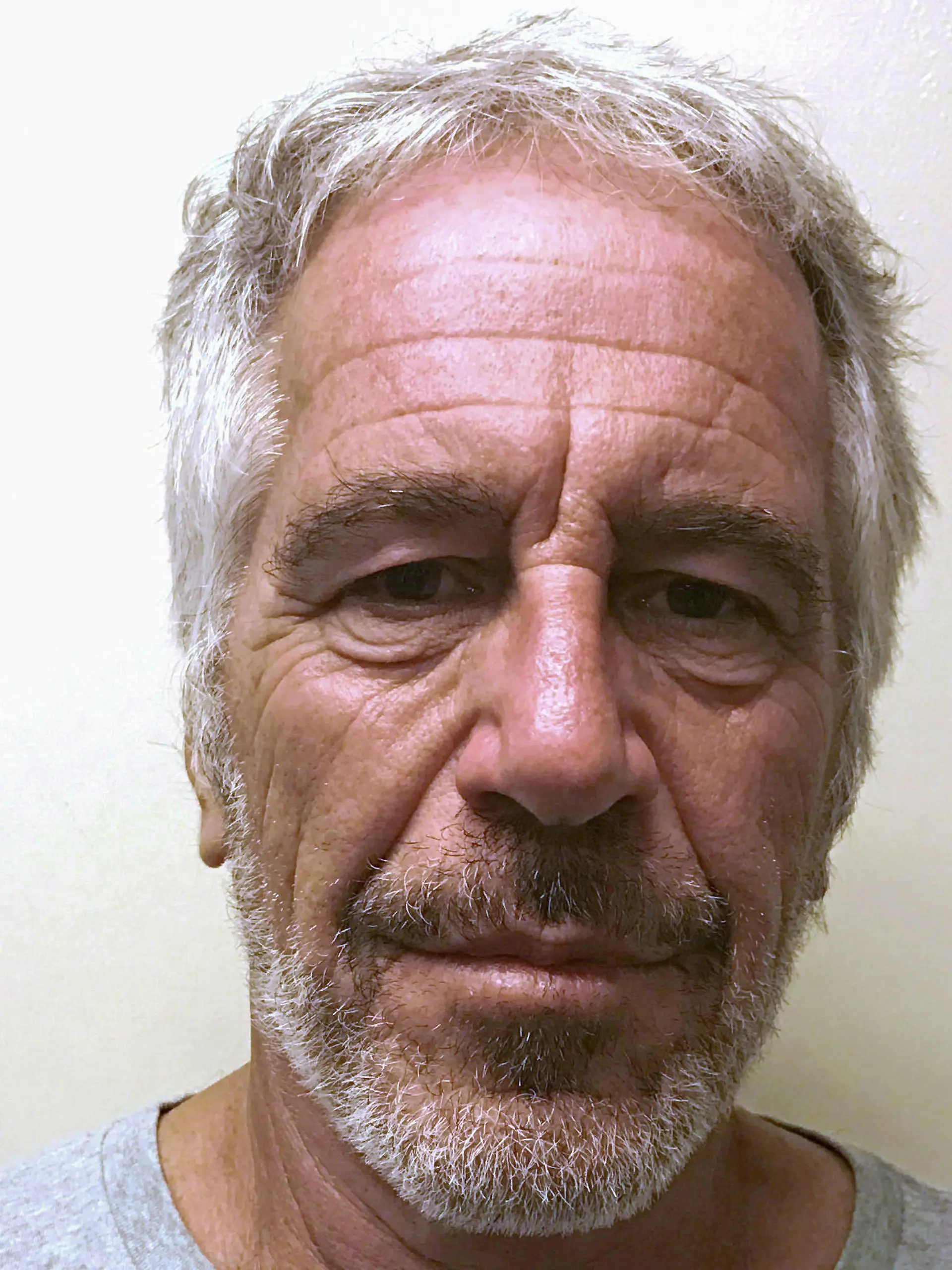 FILE PHOTO: U.S. financier Jeffrey Epstein appears in a photograph taken for the New York State Division of Criminal Justice Services' sex offender registry March 28, 2017 and obtained by Reuters July 10, 2019.  New York State Division of Criminal Justice Services/Handout/File Photo via REUTERS. THIS IMAGE HAS BEEN SUPPLIED BY A THIRD PARTY. THIS IMAGE WAS PROCESSED BY REUTERS TO ENHANCE QUALITY, AN UNPROCESSED VERSION HAS BEEN PROVIDED SEPARATELY.