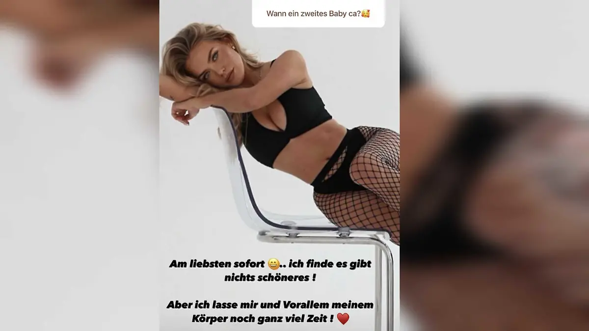 Laura Maria Rypa will nochmal Mama werden
