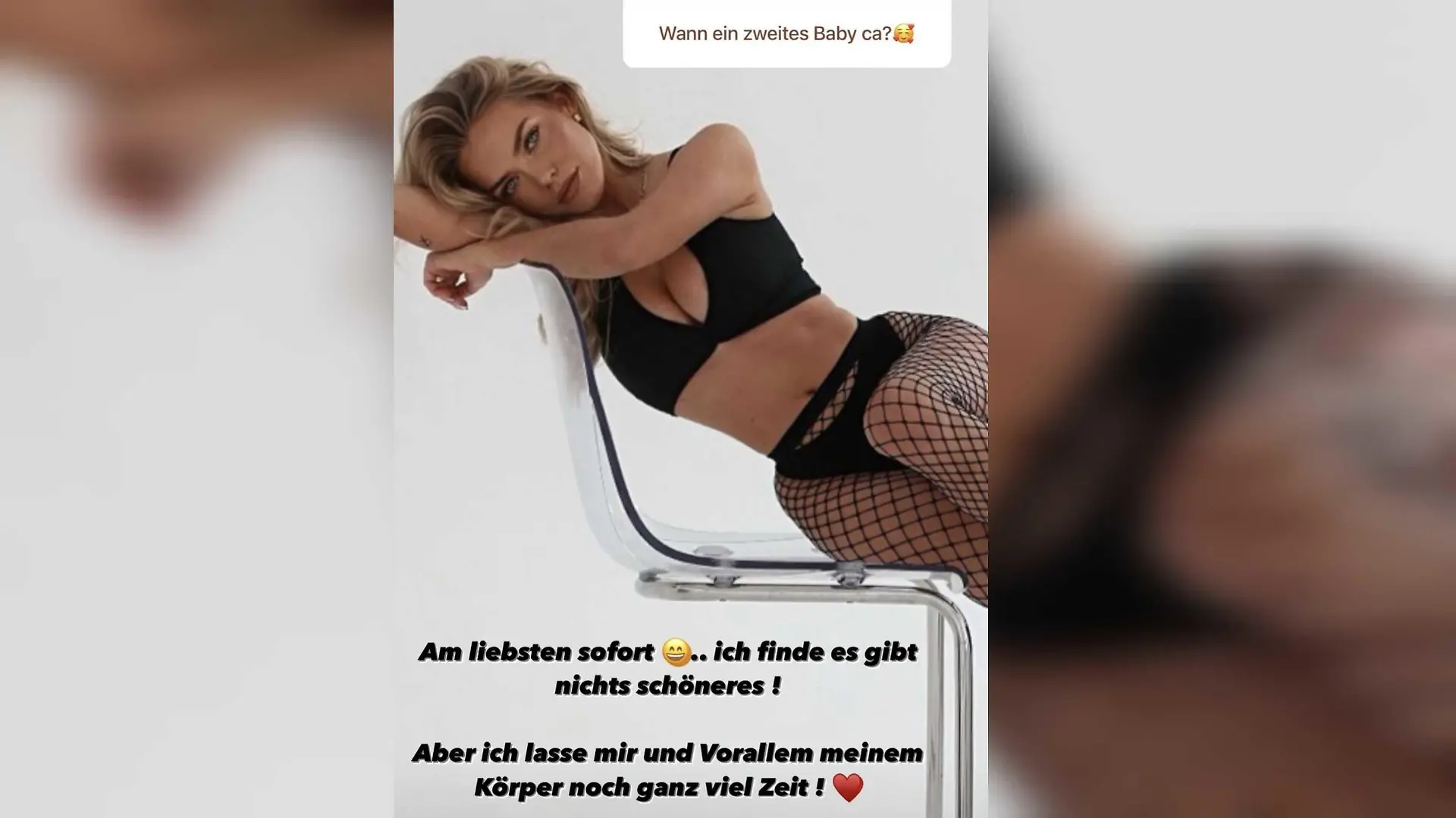 Laura Maria Rypa will nochmal Mama werden