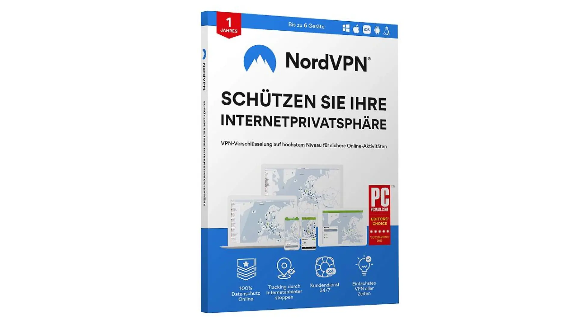VPN Software von NordVPN.