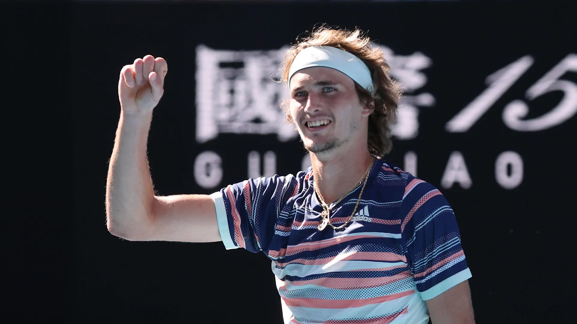 Alexander Zverev, GER, during quarterfinals of 2020 Australian Open in Melbourne, 29/01/2020 - *** Alexander Zverev, GER, during quarterfinals of 2020 Australian Open in Melbourne, 29 01 2020 PUBLICATIONxNOTxINxCHNxSUI