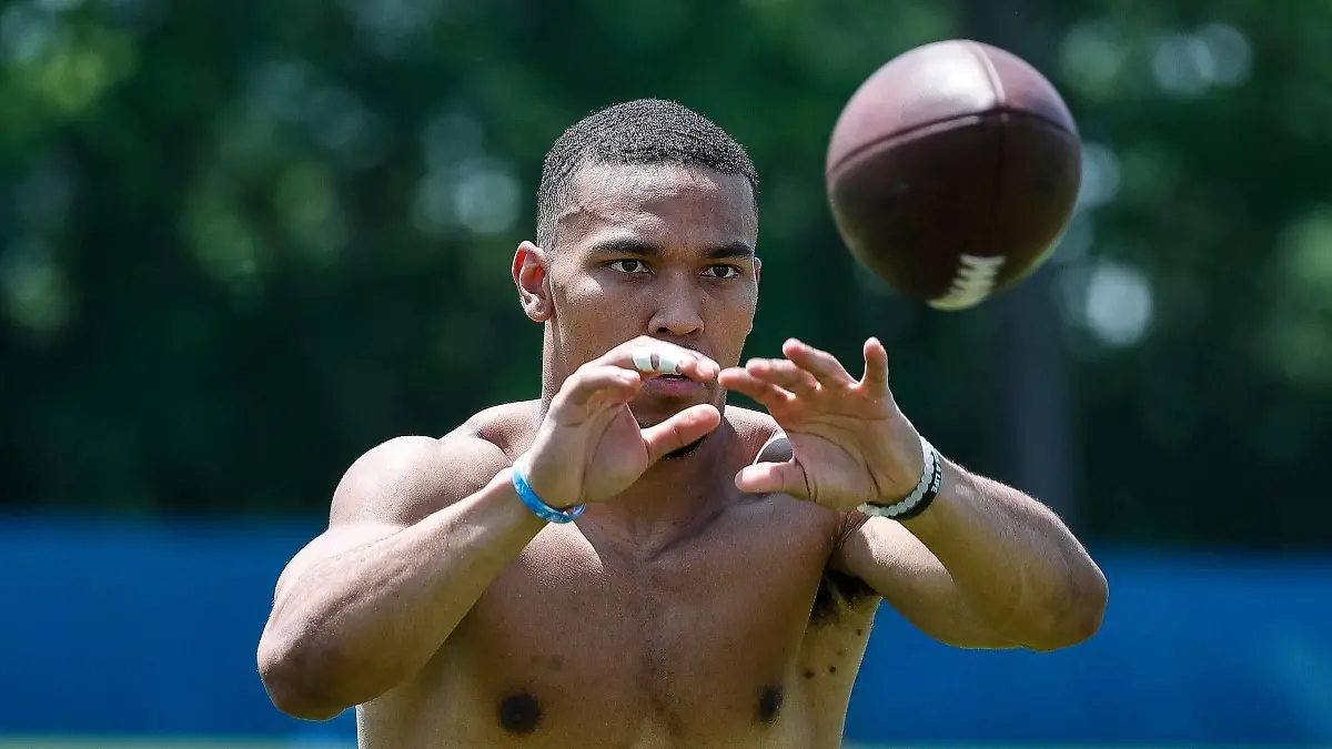 Syndication: Detroit Free Press Detroit Lions wide receiver Amon-Ra St. Brown 14 practices during OTAs at Detroit Lions headquarters in Allen Park on Thursday, June 1, 2023. , EDITORIAL USE ONLY PUBLICATIONxINxGERxSUIxAUTxONLY Copyright: xJunfuxHanx 0258582861st
