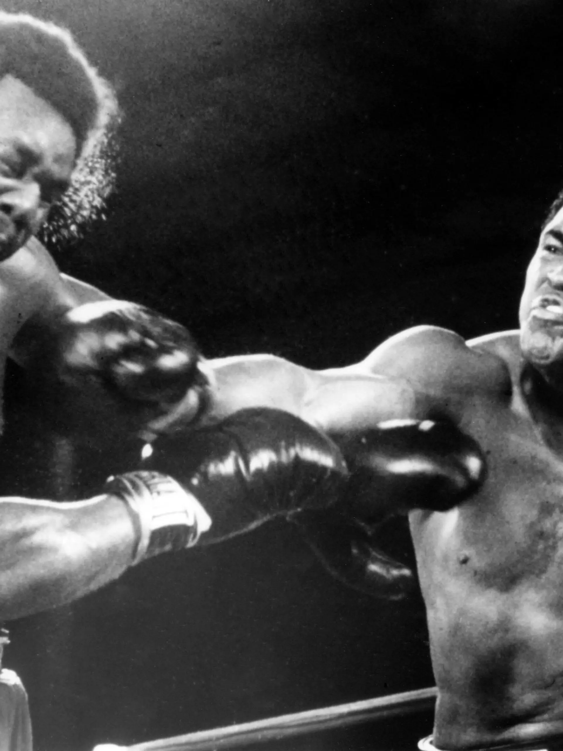 Muhammad Ali (re.) gegen George Foreman (beide USA) - PUBLICATIONxINxGERxSUIxAUTxHUNxONLY (ARK1974102926)

Muhammad Ali right against George Foreman both USA PUBLICATIONxINxGERxSUIxAUTxHUNxONLY ARK1974102926  