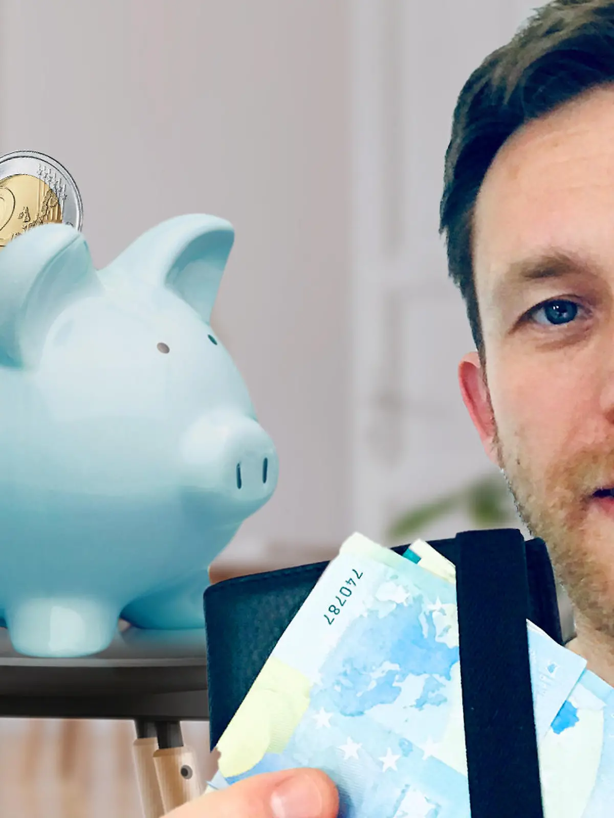 Geld sparen im Alltag mit Papa spart